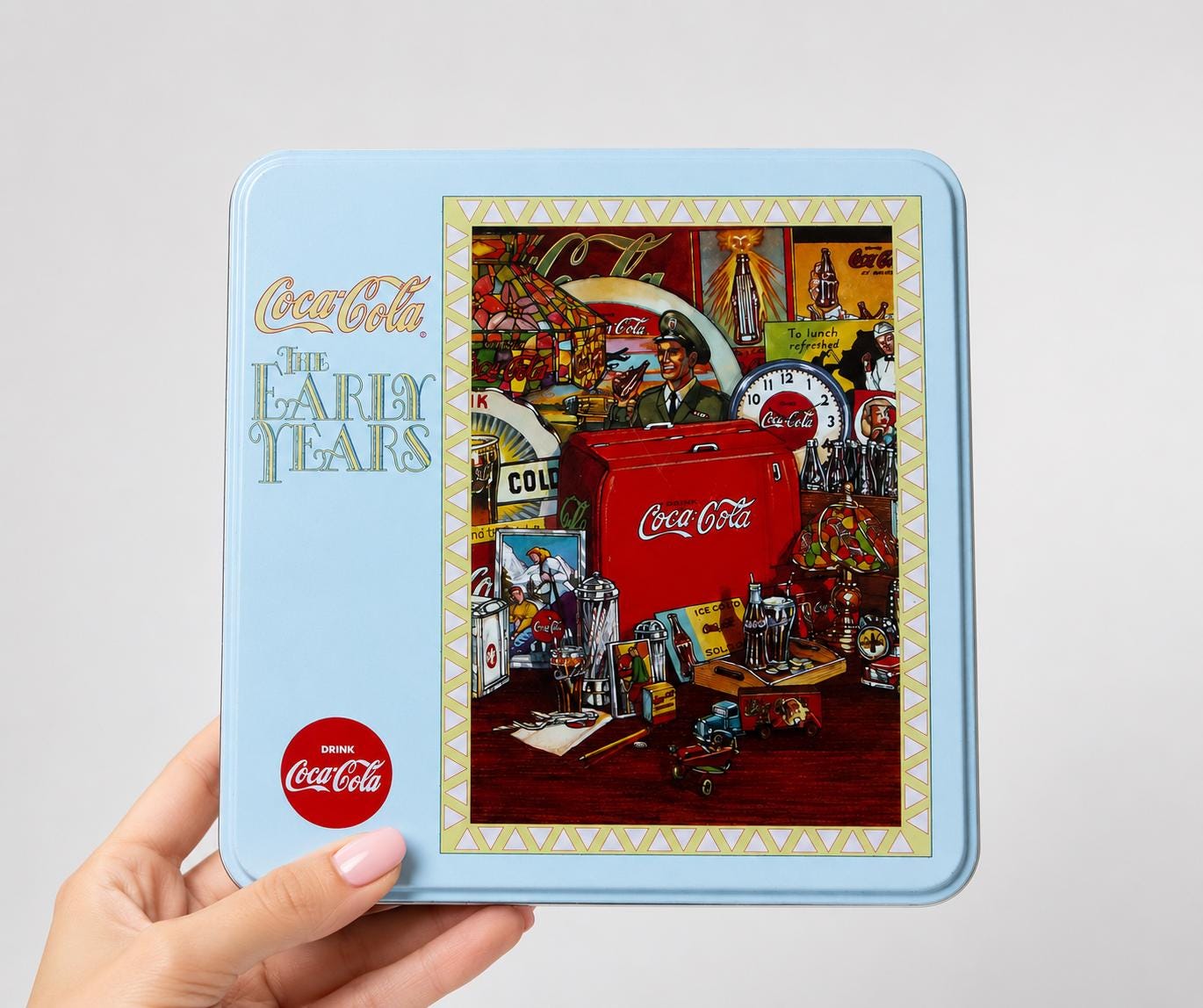 Coca Cola Antique Box - Etsy