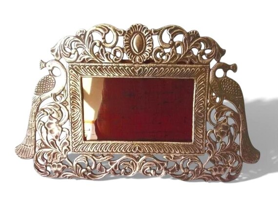 Victorian Frame Silverplate Anglo‑Indian Art for Collectors