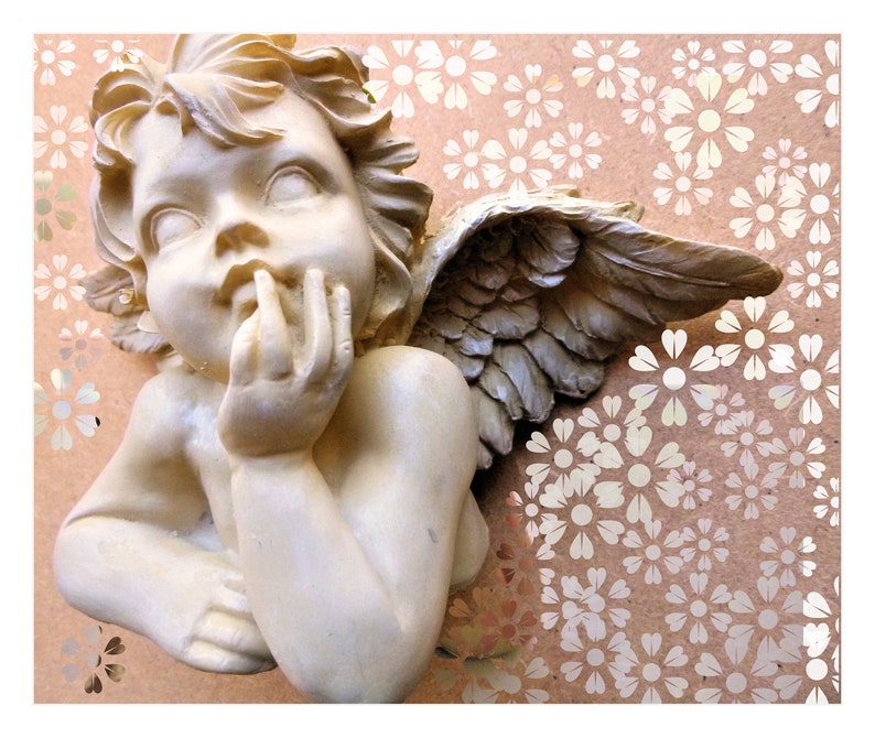 Resin Angel Statue Boy Angel Angel Statue Indoor Angel Home Etsy