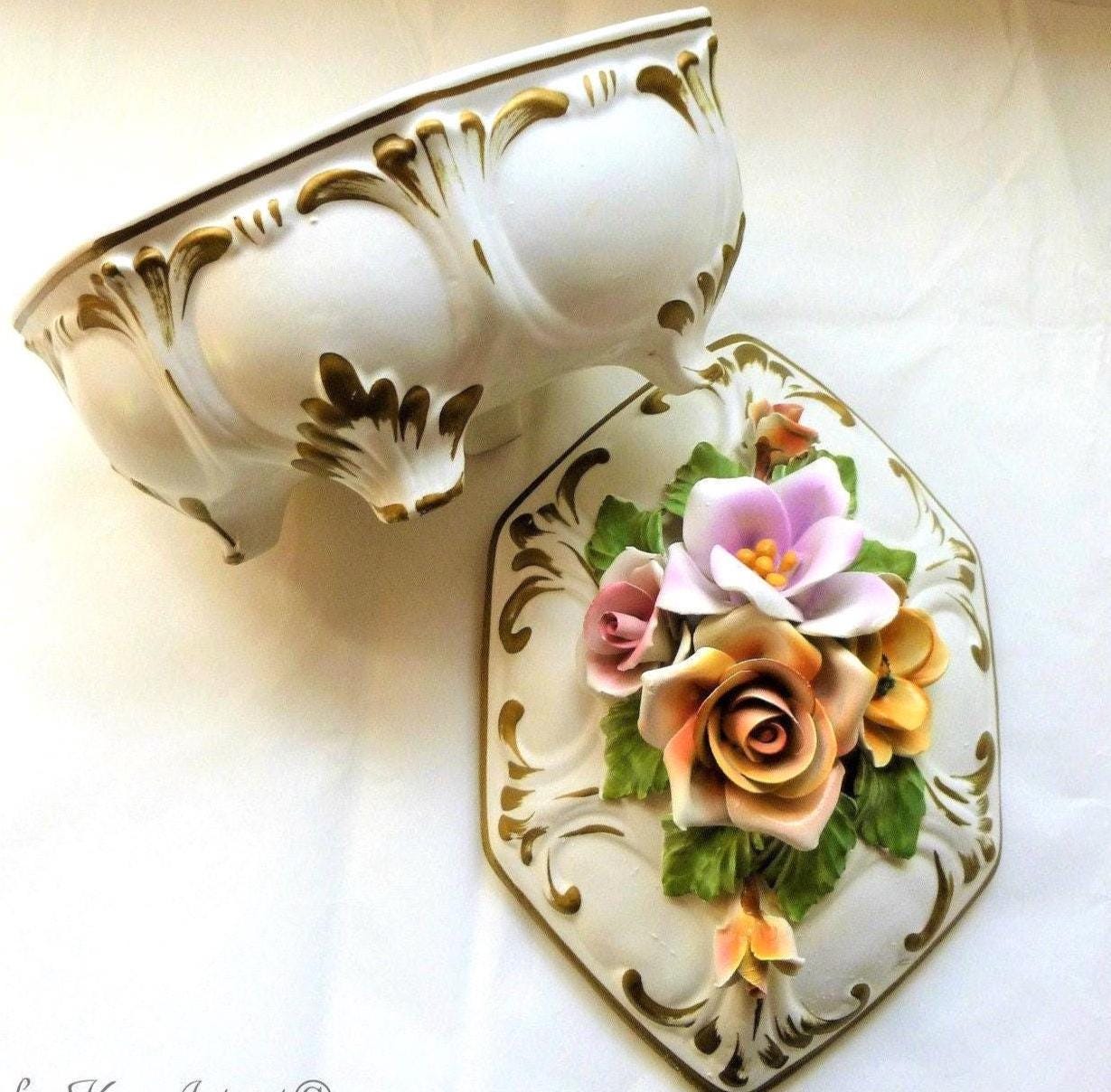 Capodimonte tureen - Etsy 日本