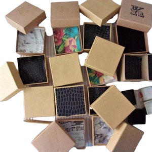 Vintage Jewelry Gift Box Set: Assorted Keepsake & Estate Storage
