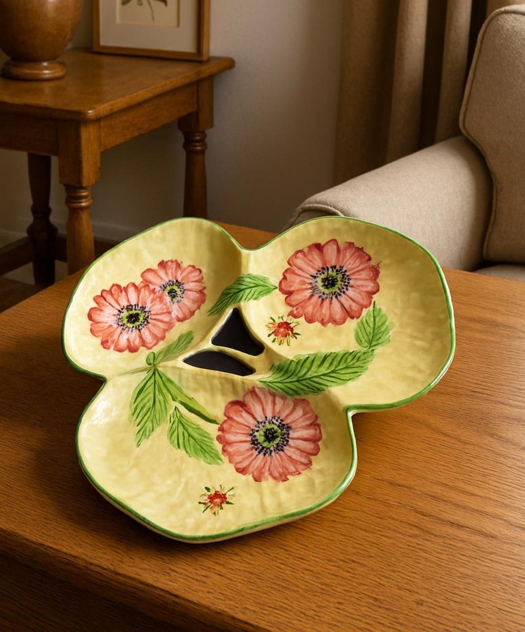 Vintage Floral Ceramic Bowl Set: Art Deco Embassy Ware Tableware - Etsy