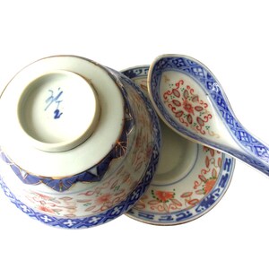 Elegant Vintage Porcelain soup set with Hand Painted Bowl, underplate, and spoon in Blue White China. This Ceramic Trio blends Traditional China aesthetics with Minimalist Chic and Châteaucore Style charm. A refined Elegant Gift and thoughtful Eco Vintage Gift, it suits collectors seeking Porcelain Tableware and unique Retro Kitchenware. Ideal as a Soup Bowl Set or Collectors Item for sustainable, stylish living.
