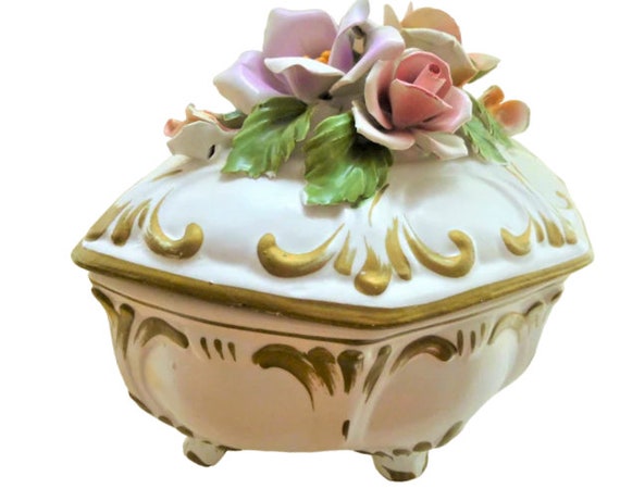 Soupière Service De Table Porcelaine Italienne Capodimonte bowl