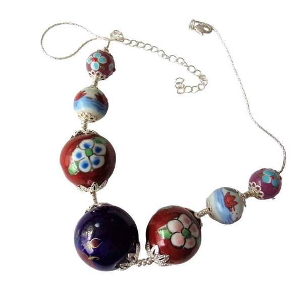 Avon Flower Necklace Etsy