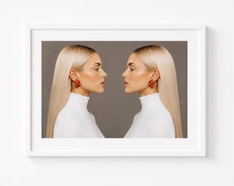 Minimalist Fashion Photography Art Print – A3 High‑Resolution Digital Download for Modern Home Décor
