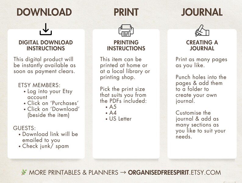 30 Days of Gratitude Journal, Printable Digital PDF, Monthly Gratitude Calendar, Gratitude ...