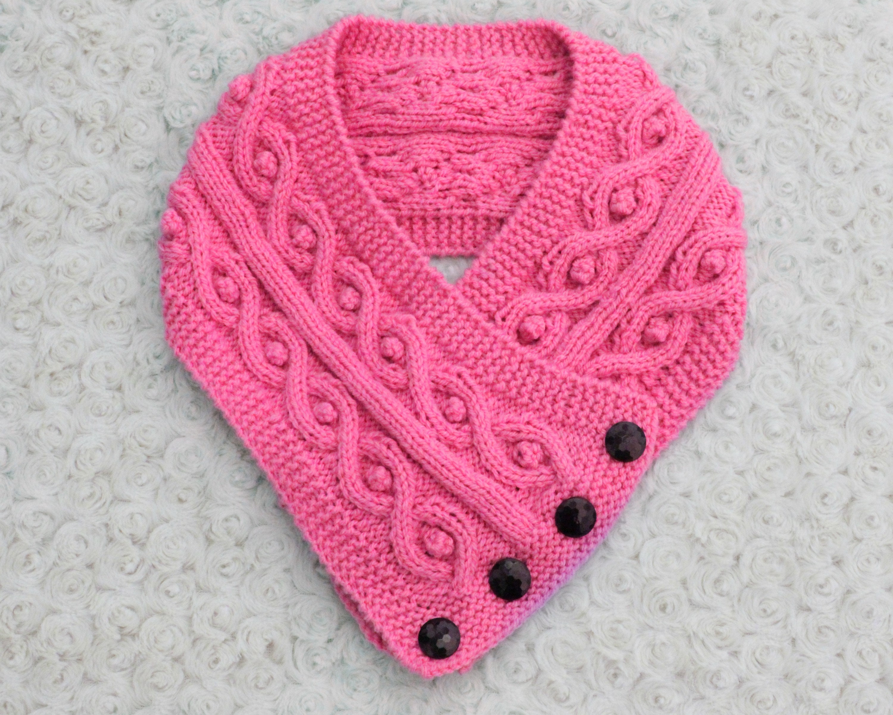 Knitting Pattern for Neck Warmer Neckwarmer Knitting Pattern Etsy