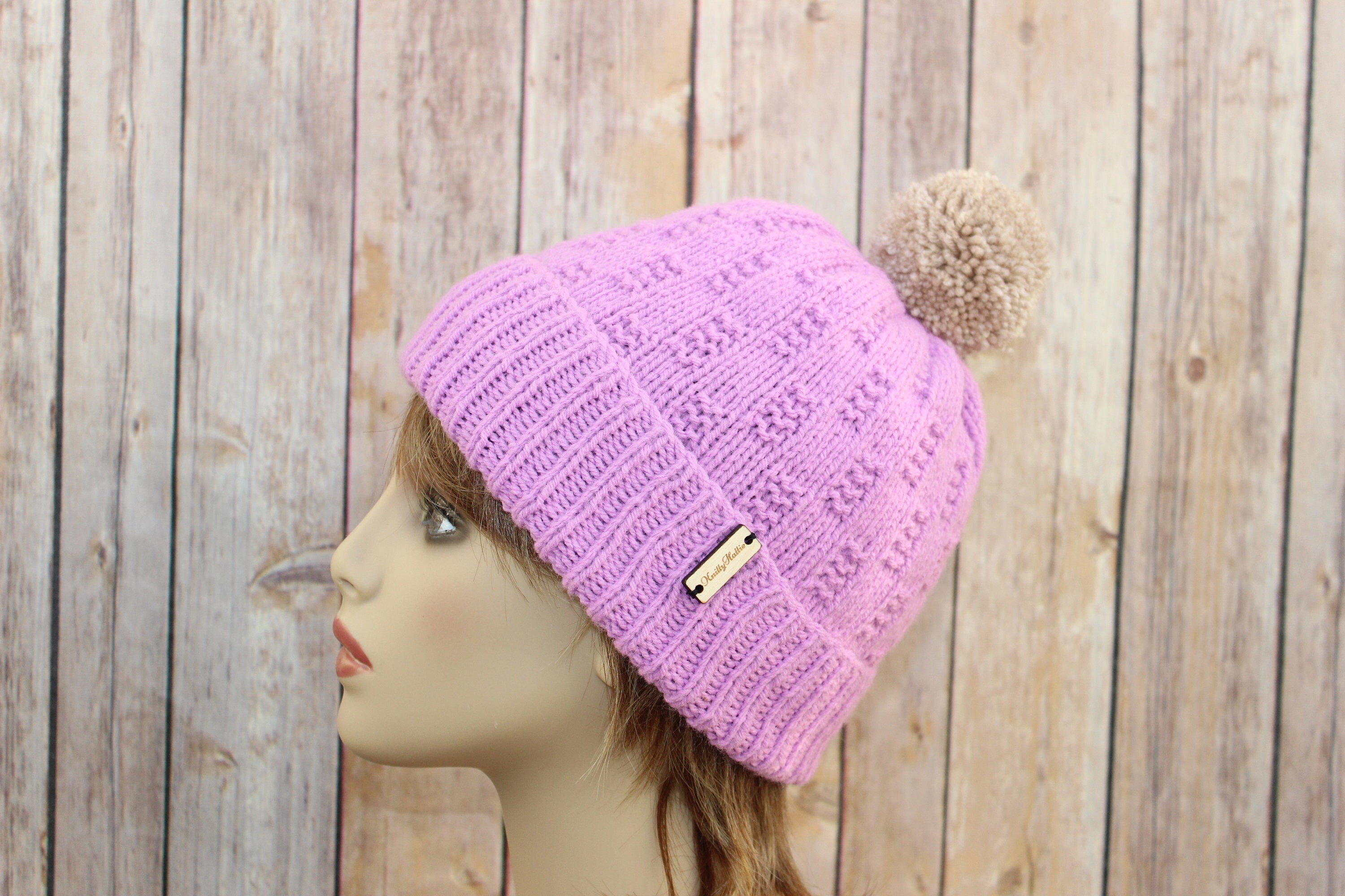 Mens Hat Knitting Pattern Mans Knitted Hat Pattern Ladies Hat Pattern