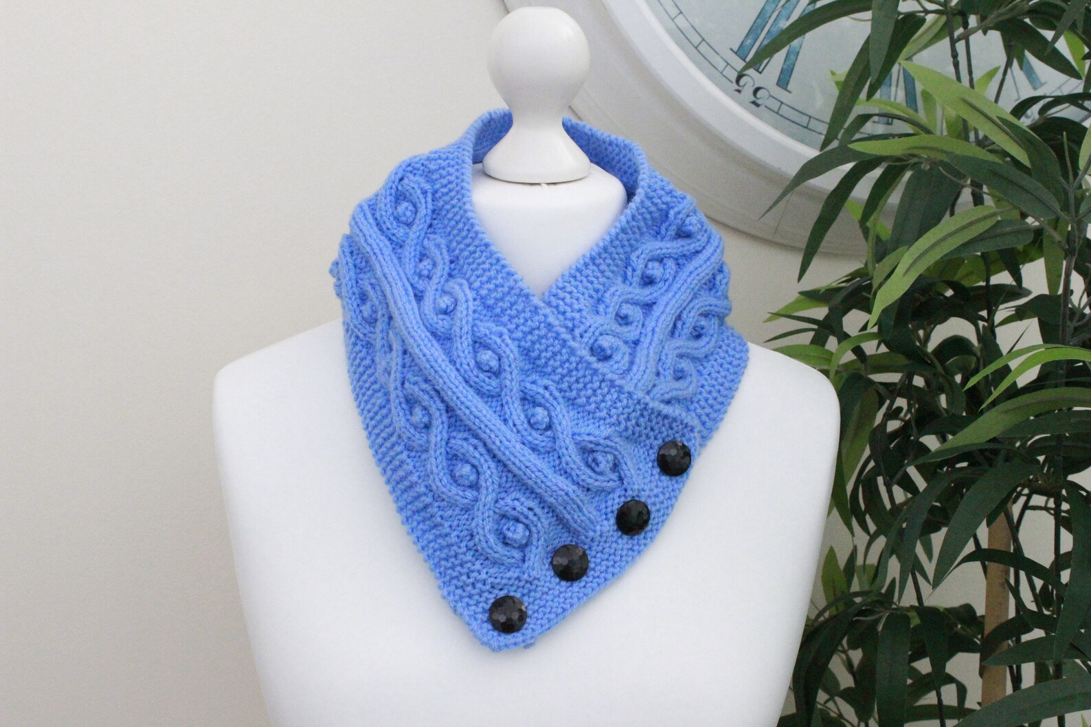 Knitting Pattern for Neck Warmer Neckwarmer Knitting Pattern Etsy