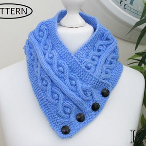 Strickanleitung für Halswärmer - Halswärmer Strickanleitung - Strickanleitung Schal - PDF - KP558