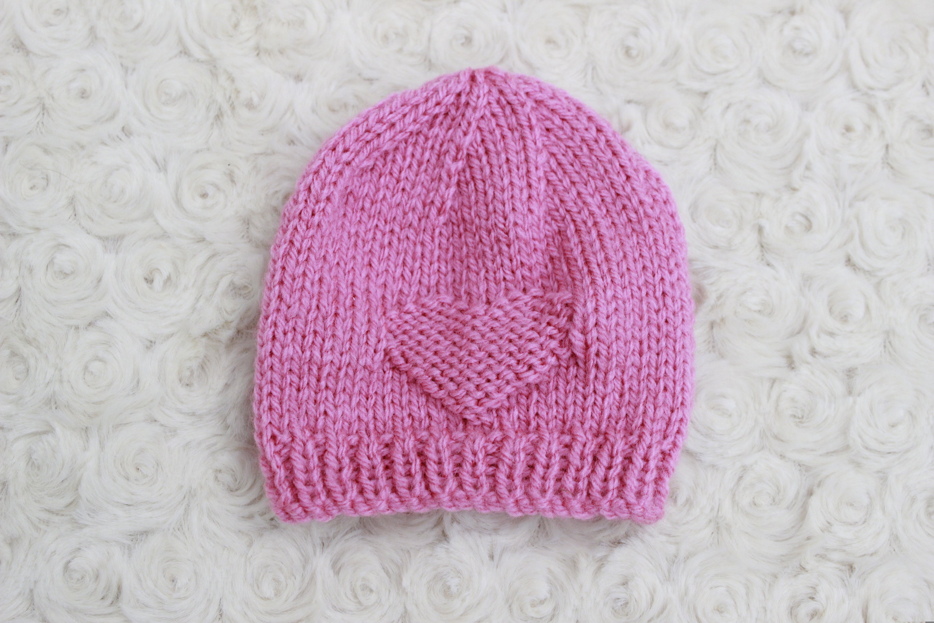 Knitting Pattern for Baby Hat Preemie & Newborn Hat Pattern Baby Hat ...