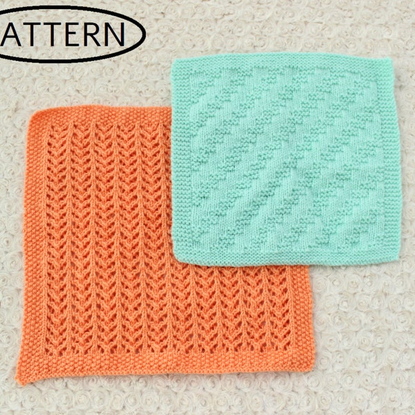 knitting pattern for dolls blanket, dolls afghan pattern, dolls bedding pattern, 2 sizes,  KP440
