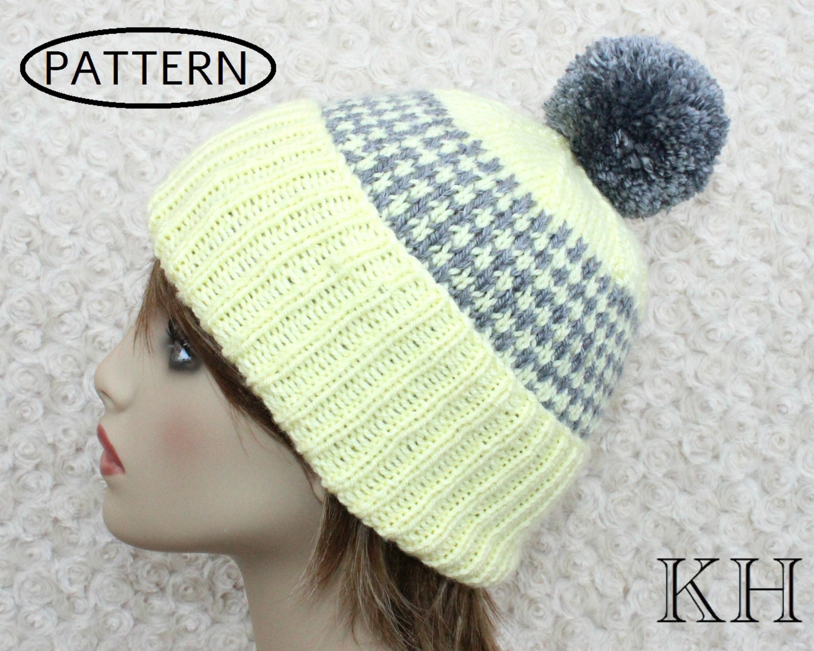 Knitting Pattern for Ladies Hat Ladies Hat Pattern Knit Etsy