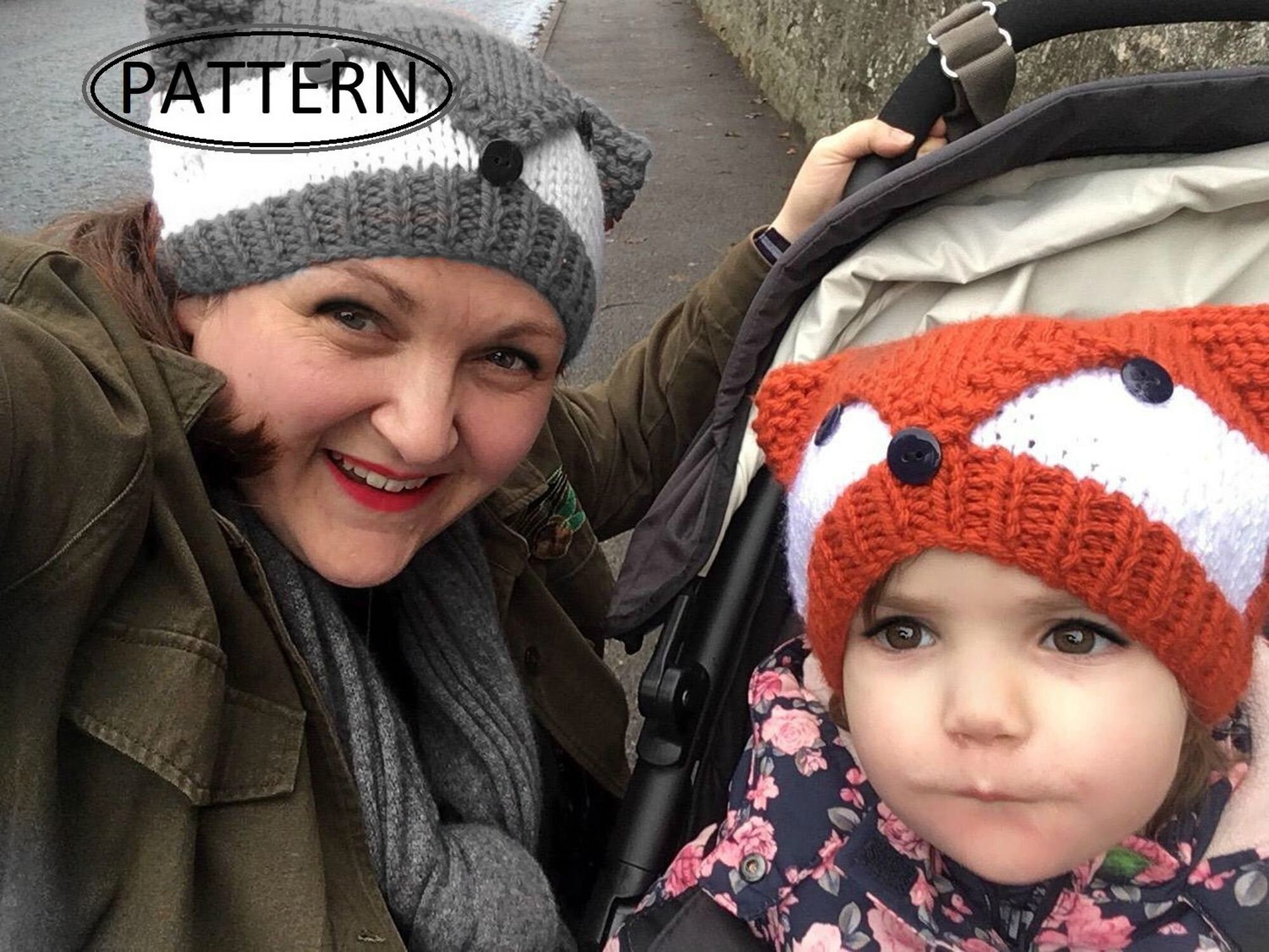 Knitting Pattern for Ladies Fox Wolf 