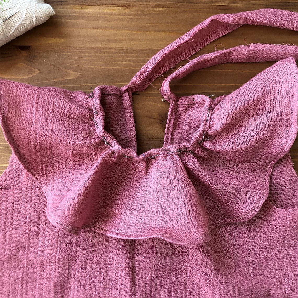 Baby Cotton Romper Sewing Pattern and Tutorial Baby Bodysuit Etsy