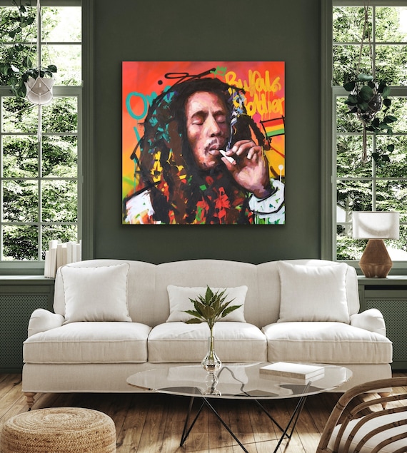 Bob marley sale painting