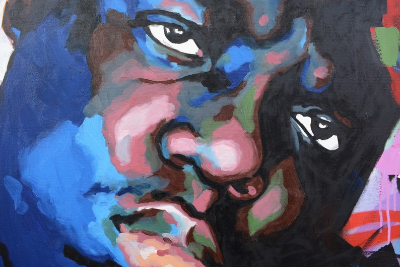 Biggie Smalls Notorious BIG Original Painting 40 Etsy