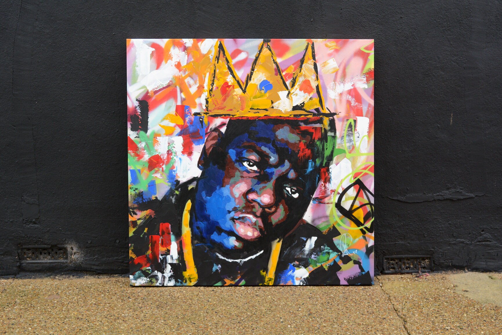 Kurt Cobain Et Notorious Big Photo Originale Biggie Smalls Notorious BIG Peinture originale 24 30 - Etsy Canada