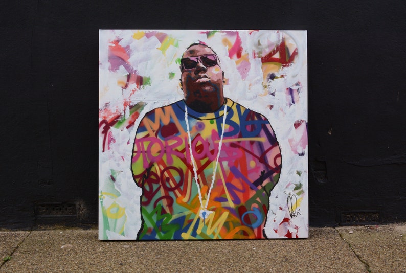 Biggie Smalls Notorious BIG Original Painting 40 Etsy