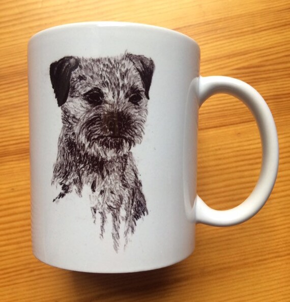 border terrier presents