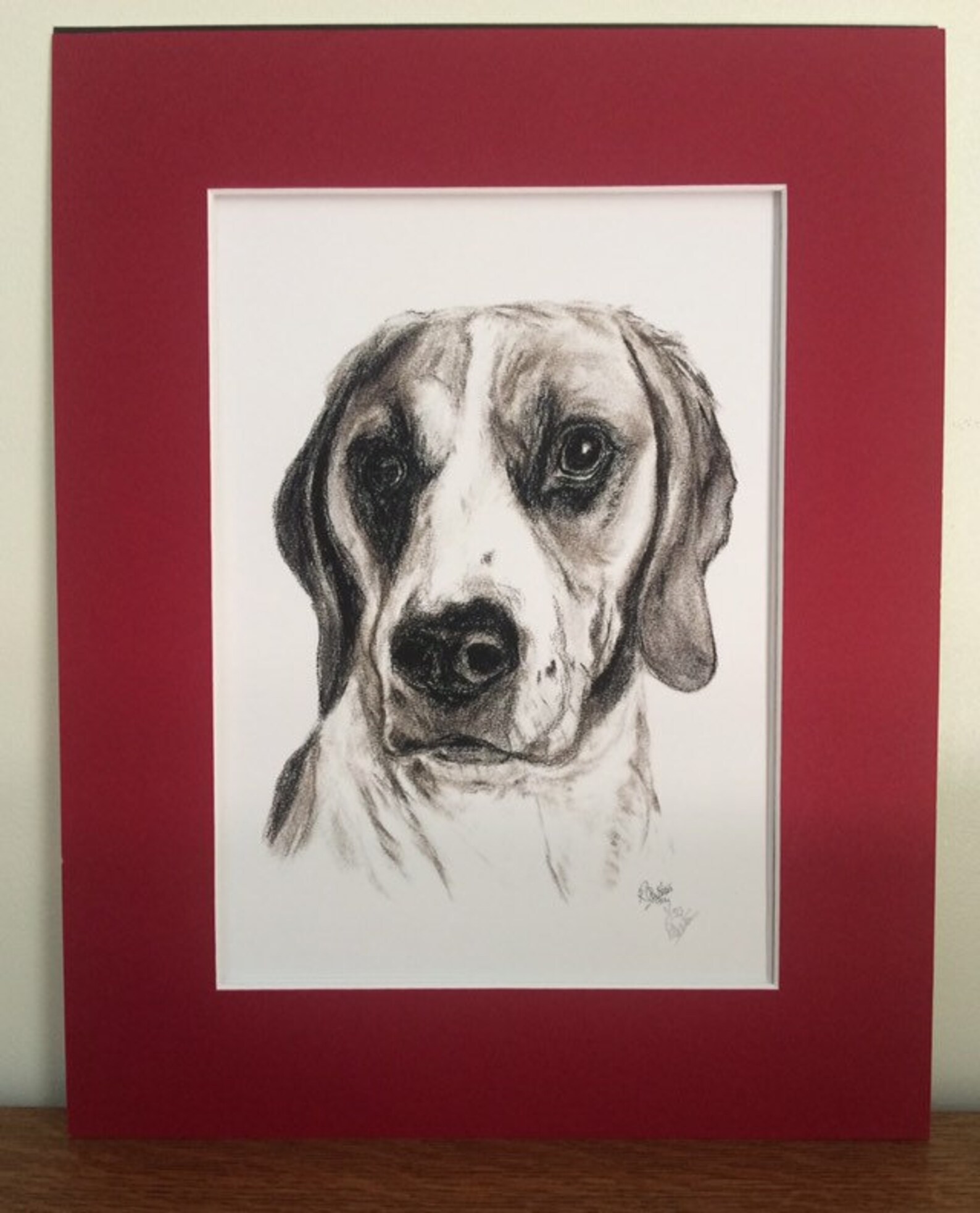 Beagle Dog Art Print Beagle Wall Art Limited Edition Print - Etsy