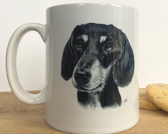 Dachshund Ceramic Mug