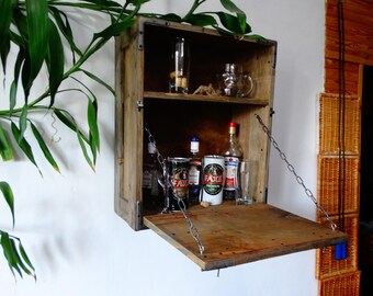 Outdoor Wine Bar Wine Cabinet Pallet Furniture Bar Etsy
