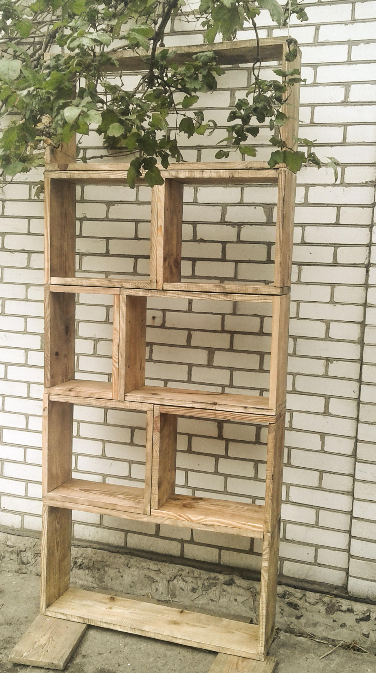 Kundenspezifisches modulares Bücherregal Holzmöbel modernes | Etsy