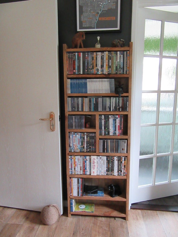 Tall Bookcaseslim Bookcasewooden Bookcasemodern Etsy