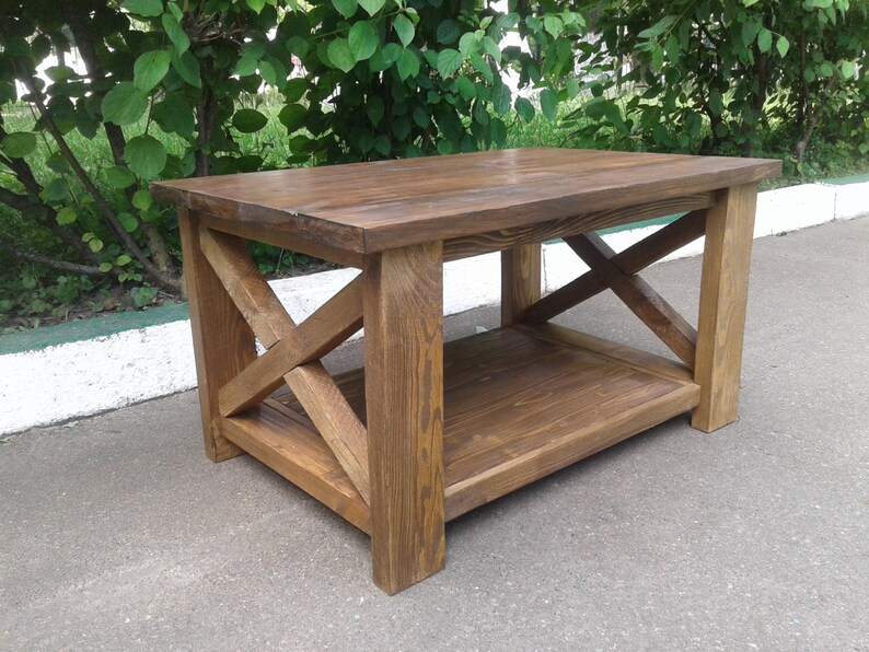 Farmhouse Coffee Table Living Room Tables Solid Wood Coffee Table Pine Coffee Table Diy Pallet Furniture Pallet Wood Table Augustine Home Living Living Room Furniture Vadel Com