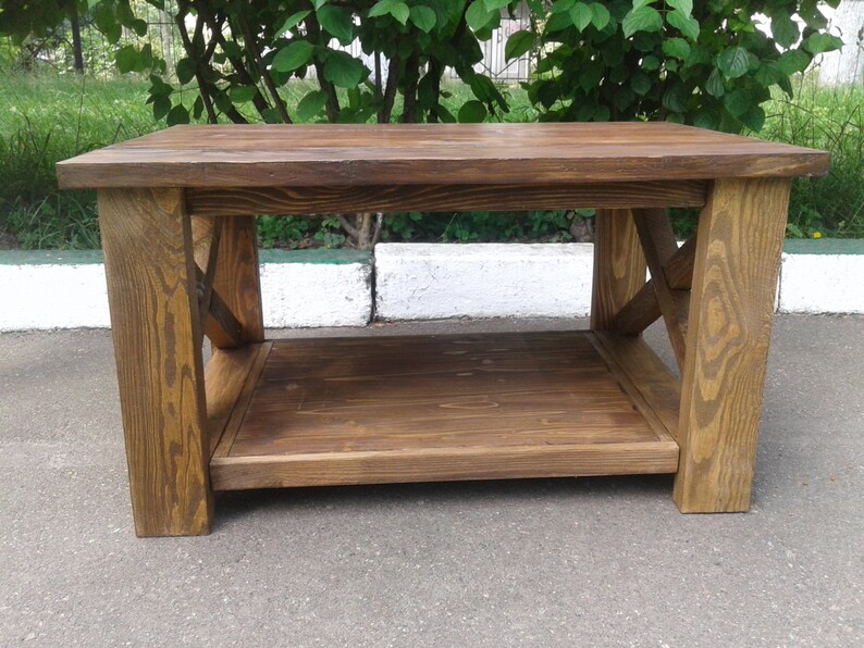 Farmhouse Coffee Table Living Room Tables Solid Wood Coffee Table Pine Coffee Table Diy Pallet Furniture Pallet Wood Table Augustine Home Living Living Room Furniture Vadel Com