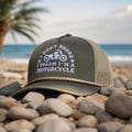 Embroidered Rope Hat, Custom Trucker Cap With Mesh Back, Personalized Vacation Hat With Your Text, Customise Family Gift With Logo 25033102