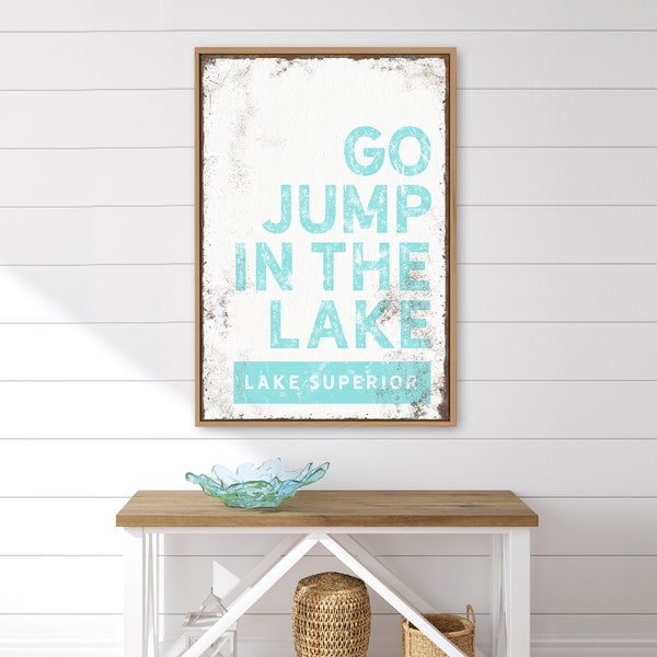 Go Jump in the Lake Etsy