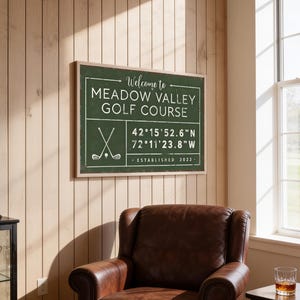 Vintage Golf Course Sign - Etsy