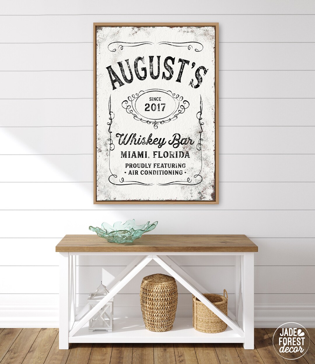 Liquor Raffle Rustic Sign Rustic White WHISKEY BAR Sign > Vintage Whiskey Label Art, Custom ...