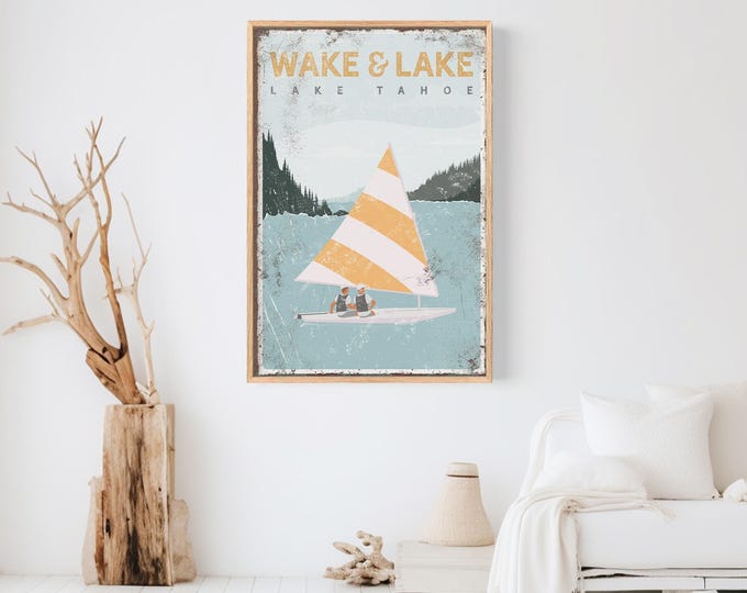 Wake Up Lake Art, Welcome To The Lake, Wake And Lake