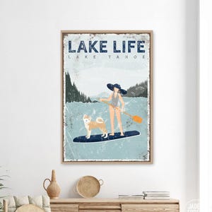 Kunstwerke zum Thema Seeleben, Geschenkideen fürs Seehaus, Seeleben