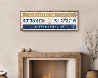Coordinates Wall Art: Custom Nautical Print (Personalized GPS)