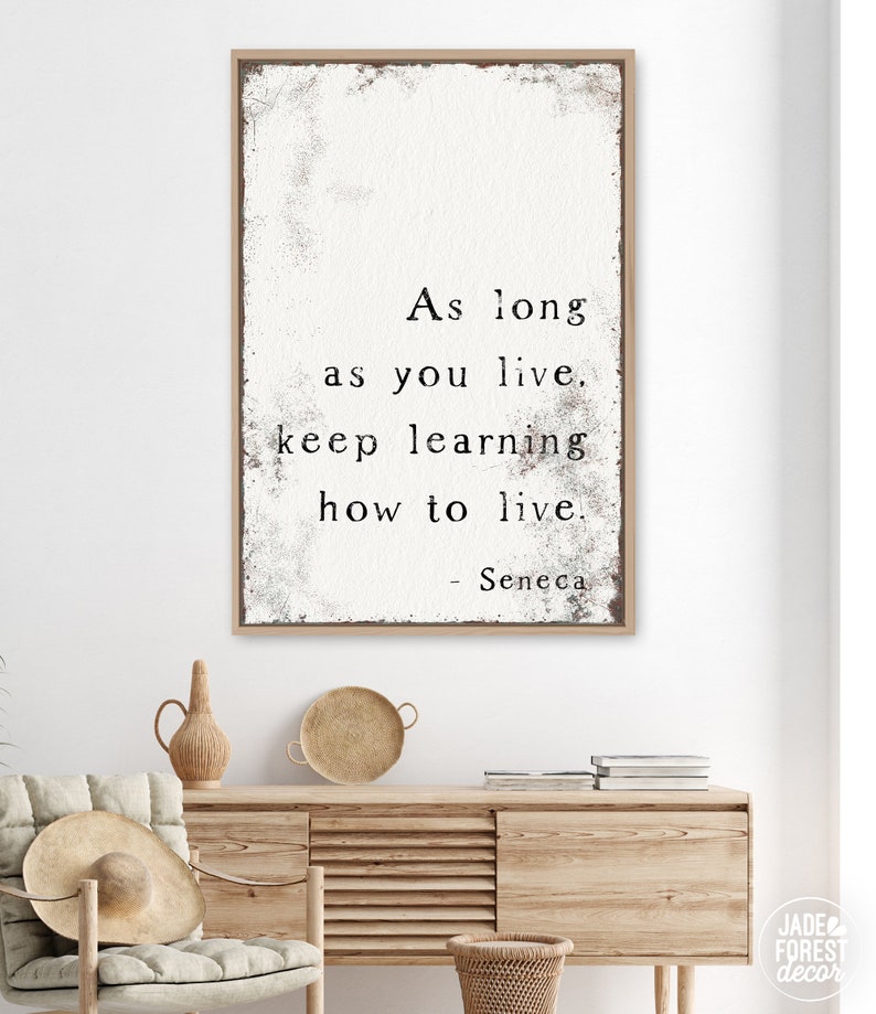 Custom Quote on Canvas extra Large Farmhouse Wall Art for Etsy