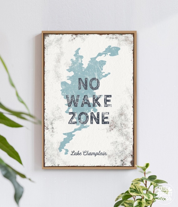 Lake Wedding Gift, Lakeside Decor, Dusty Blue Decor