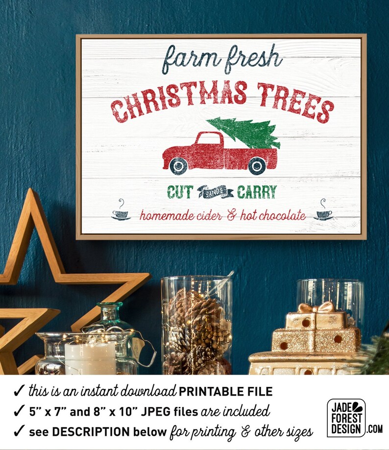 Rustic SLEIGH RIDES sign instant download printable file | Etsy