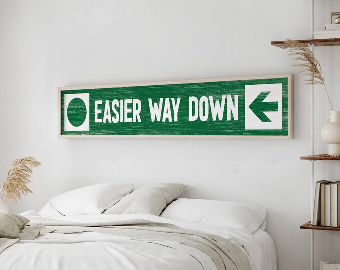 Custom Ski Trail Name Sign, Arrow Directional, Green Circle Ski Sign, Beginner Ski Slope Poster, Ski Gift for Her, Fun Ski Gifts {stn}
