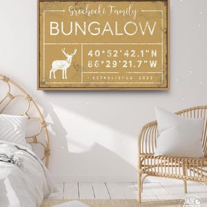 a bed room with a bed and a poster on the wall