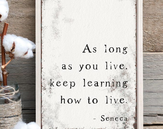 Custom Quote Sign: Distressed Farmhouse Style, Personalized Wording