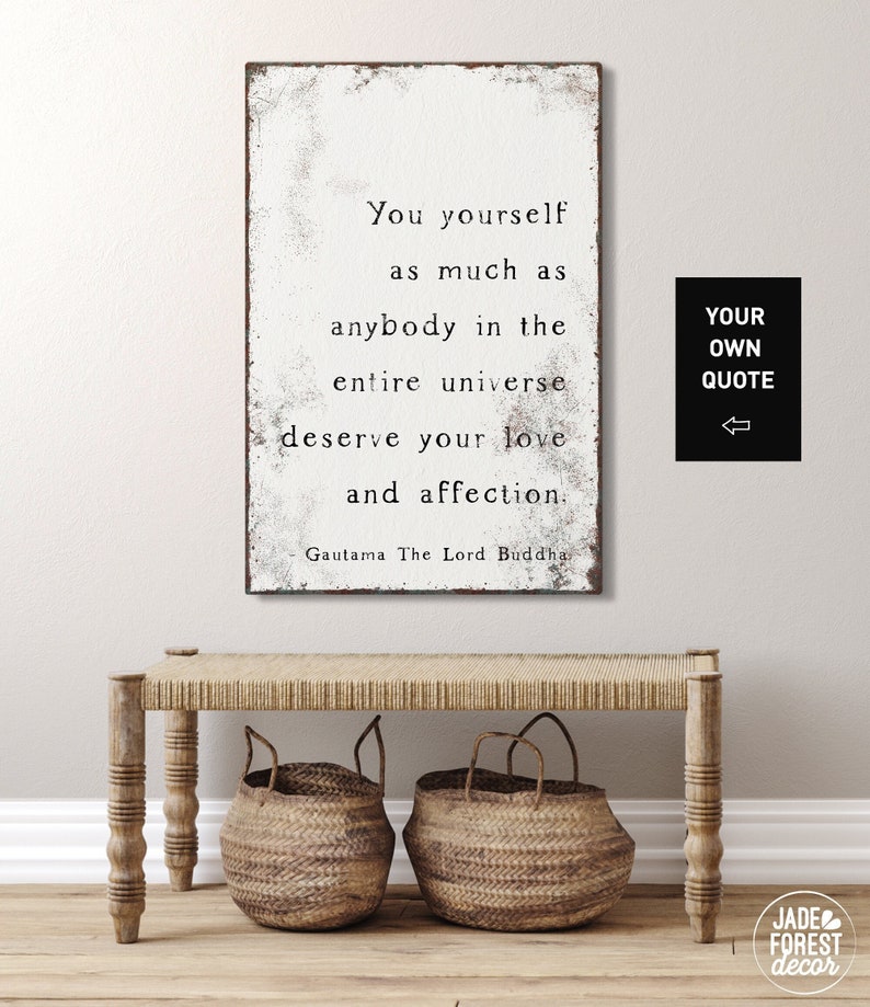 Custom Quote on Canvas extra Large Farmhouse Wall Art for Etsy