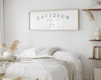 Family Name Wall Sign: Custom Golf Icon - Slate Gray Canvas