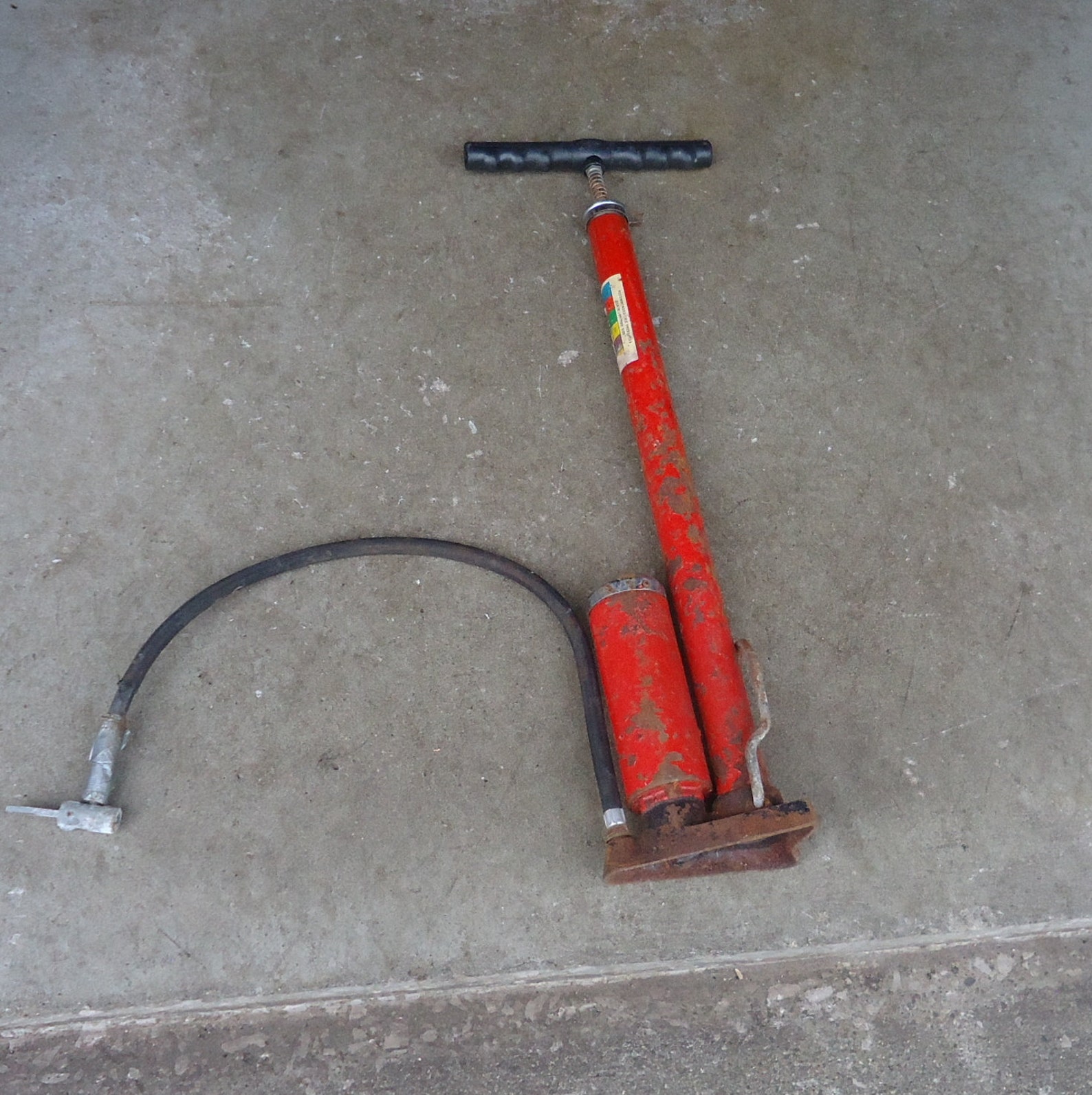 Schwinn bicycle pump vintage with pressure gauge Etsy