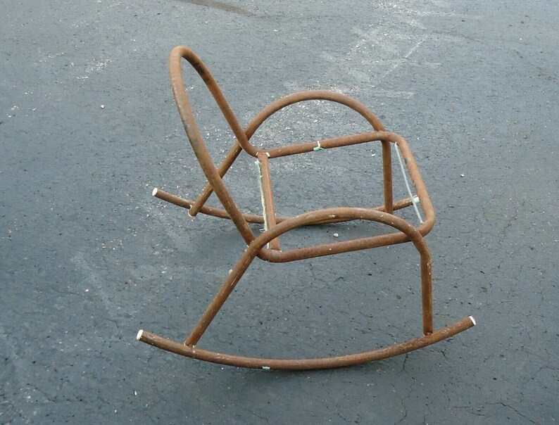 vintage kids rocking chair
