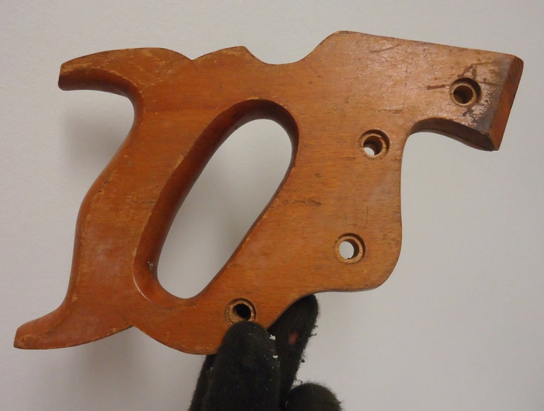 Disston hand saw handle vintage wheat design with Etsy